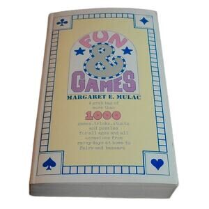 Fun & Games by Margaret E. Mulac 1968 Collier Books Paperback